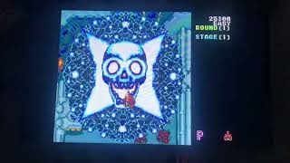 Truxton gameplay on the Polymega.