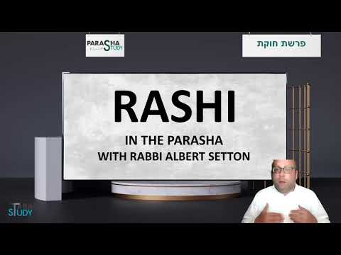 Rabbi Albert Setton - Rashi - Hukat