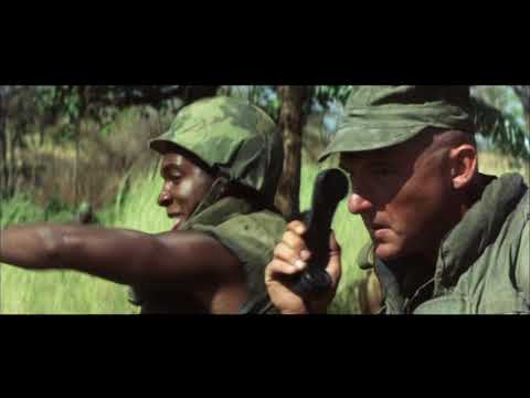 The Boys in Company C (1979)- The beach and radio post