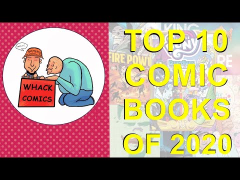 WHACK COMICS - ep 55 - 10 TOP COMIC BOOKS OF 2020