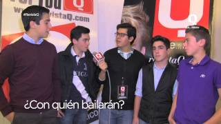 Hablando con los chambelanes del Cotillón 2015 - Parte 1