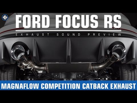 Magnaflow Competition Catback Exhaust - 2016+ Focus RS (Exhaust Video)