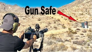MiniGun vs Gun Safe