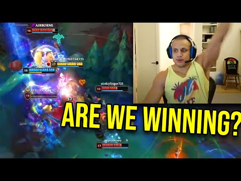 Tyler1 AFK Vayne Gameplay Wins TEAMFIGHT