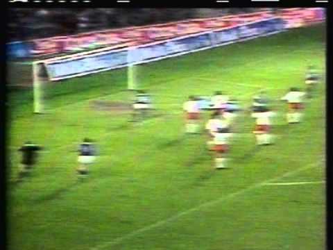 1991 (March 9) Anderlecht 3- Kortrijk 0 (Belgian league)