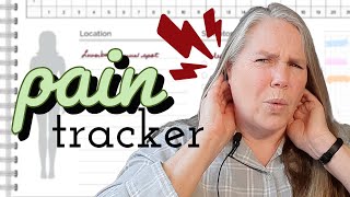 Pain Tracker for my Planner