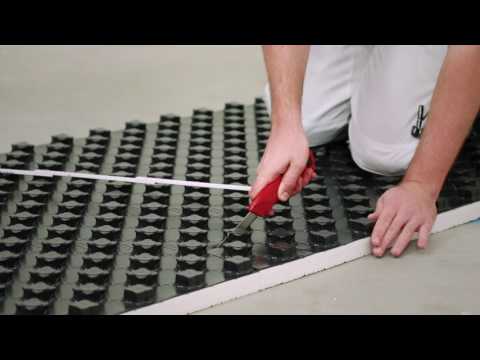 Монтаж системи тепла підлога Rehau Varionova