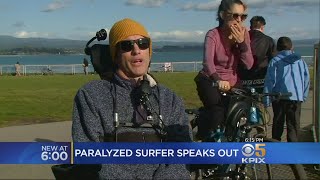 Paralyzed Surfer Optimistic, Grateful 6 Months After Horrific Accident