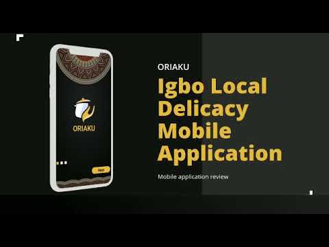 Oriaku Mobile Application