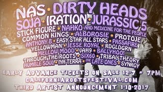 California Roots 2017 - Second Artist Announcement