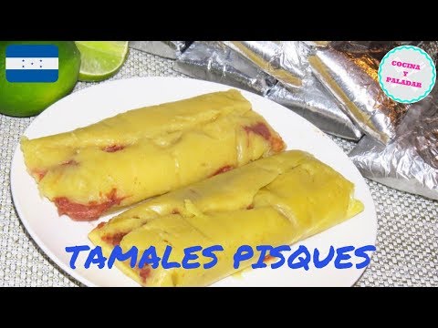 COMO HACER TAMALES PISQUES (HONDURENOS)