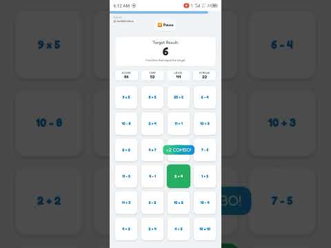 Math Tile Tap