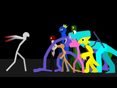 SCP 096 vs Rainbow Friends