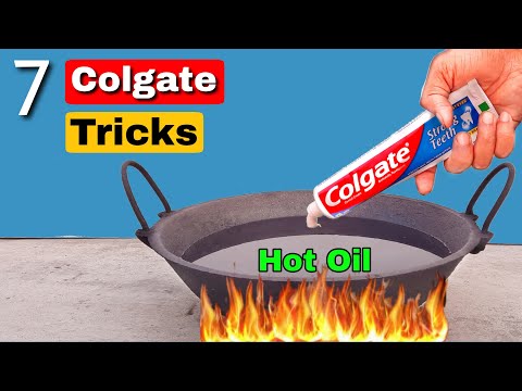 7 Crazy Colgate Experiments || Science Experiments With Colgate