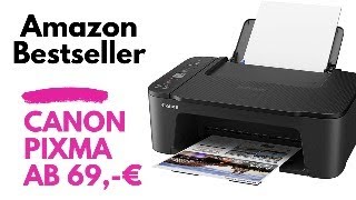 Bester Drucker 2022 ? Amazon Bestseller Canon Pixma TS 3450 ab 69,-€ ! Gut oder Schlecht ?