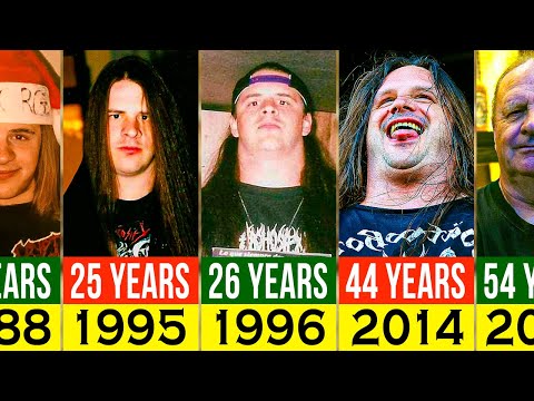 Corpsegrinder of Cannibal Corpse Transformation From 17 to 54 Years Old