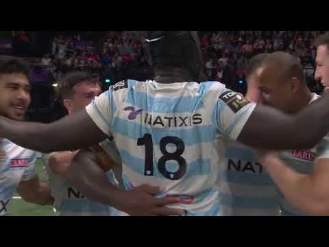 TOP 14 - Essai de Josua TUISOVA (R92) - Racing 92 - Stade Français Paris