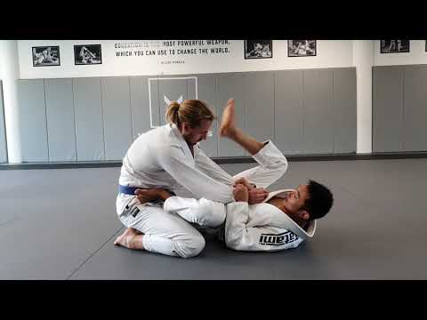 Jiu Jitsu - Baratoplata set up from Open Guard