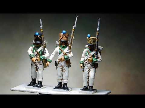 066 - 28mm Italians, white uniform technique ?