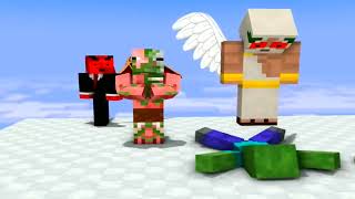 Minecraft but XP = Your Size|Abc Micotoon 28