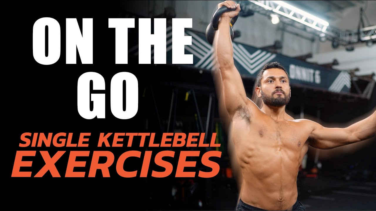 On the Go | Single Kettlebell Workout! | Eric Leija - YouTube