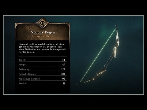 Neuer GEHEIMER ISU Bogen Fundort & Vorgehensweise Nodons' Bogen AC Valhalla Tipps