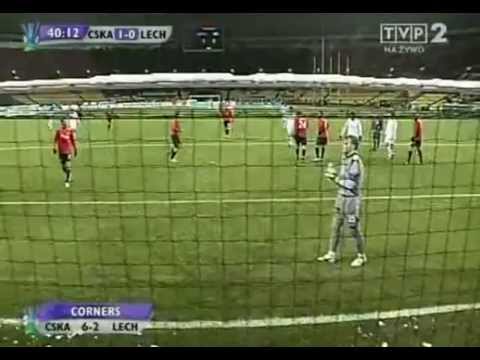CSKA Moskwa 2:1 Lech Poznań [I POŁOWA] (27.11.2008)