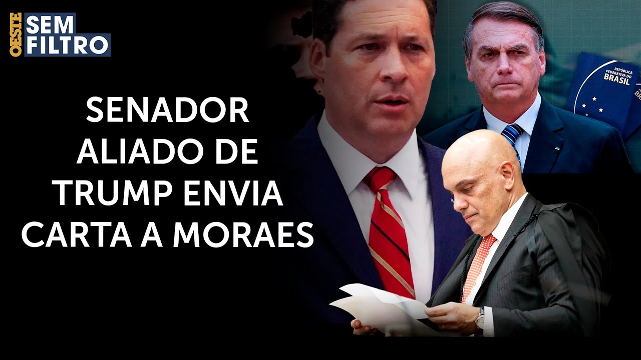 Aliado de Trump envia memorando a Moraes solicitando devolução do passaporte de Bolsonaro