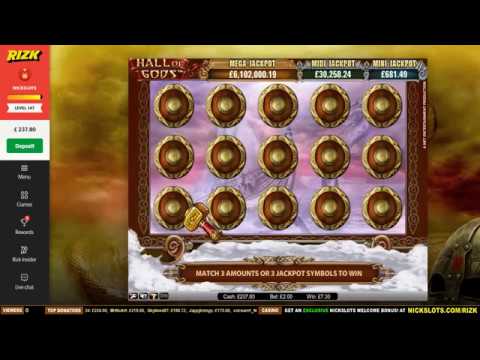 Hall of Gods Jackpot