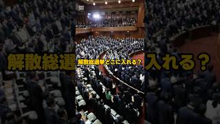 解散総選挙どこに入れる？#政治 #高市早苗 #政治ニュース #自民党 VOICEVOX:青山龍星