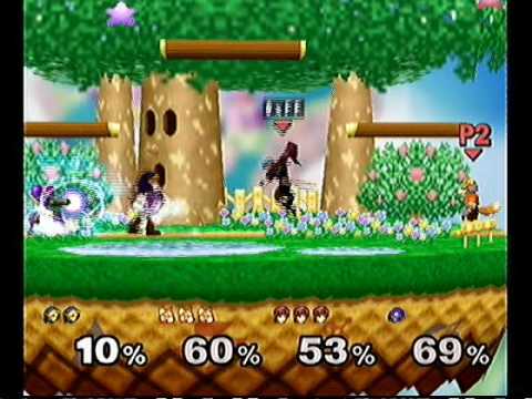 Grandes Pattes (Link) Fauster Fayk (Samus) vs Salepate (Marth) porc (Fox) 2