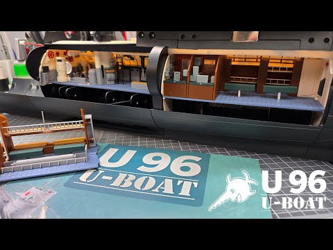 Build the 1:48 Scale U96 U-Boat - DOUBLE BILL - Pack 12 & 13 - Stages 45-52