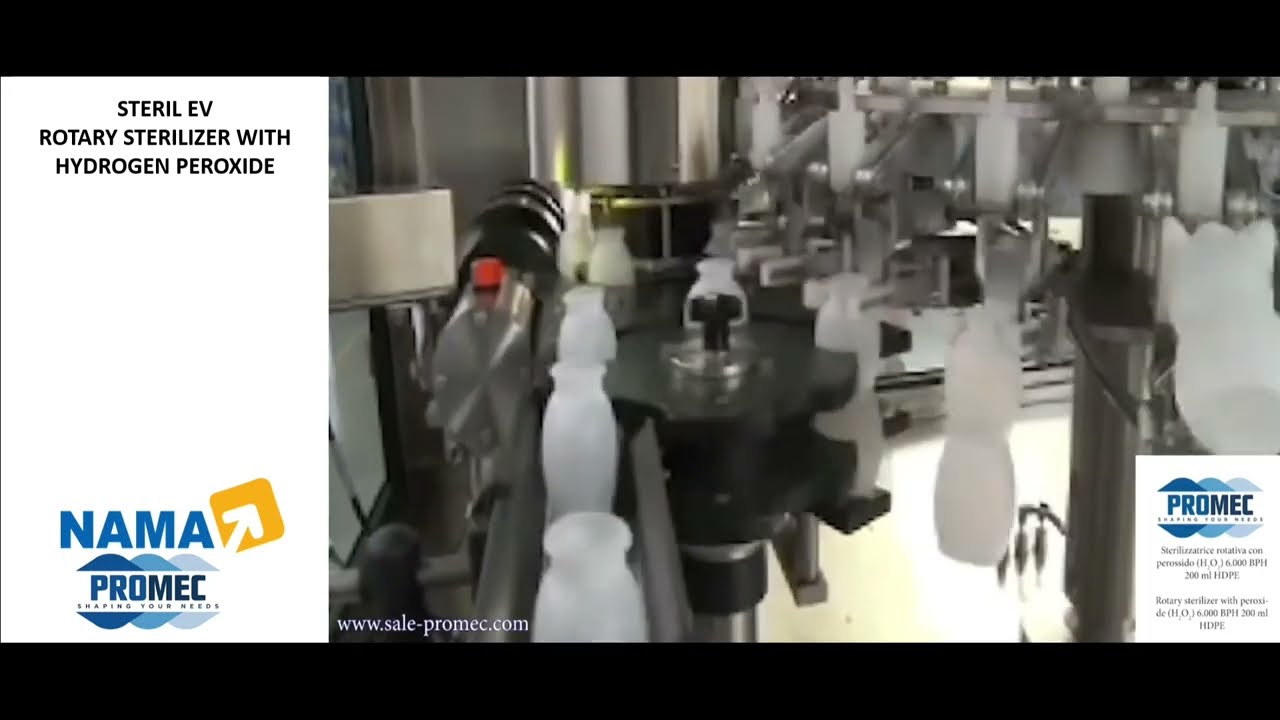 Steril EV Rotary Sterilizer with Hydrogen Peroxide | Nama | Promec