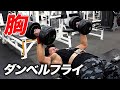 【胸トレ】デカい大胸筋を創る! ダンベルフライ【ビーレジェンド プロテイン】