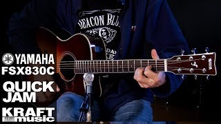 Video thumbnail for Yamaha FSX830C - Quick Jam by Kraft Music