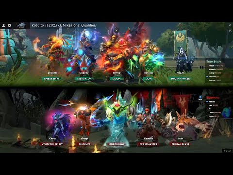 The International 2023  |  China Qualifier  | Team Bright vs Supernova - Game  1