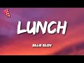 Billie Eilish Lunch Lyrics