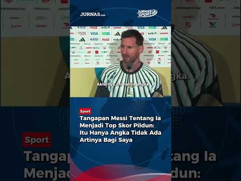 Tanggapan Messi Tentang Dirinya Jadi Top Skor Piala Dunia