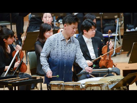エリザベト音楽大学 創立75周年記念演奏会Vol.1　北爪道夫／≪サイド・バイ・サイド≫打楽器ソロとオーケストラのための―ヴァージョンⅠ—　打楽器：小川裕雅