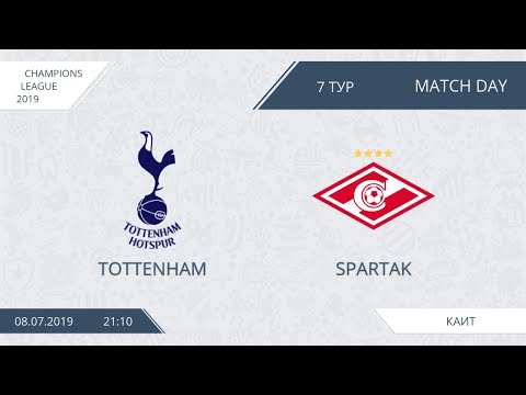 AFL19. Champions League. Day 7. Tottenham - Spartak