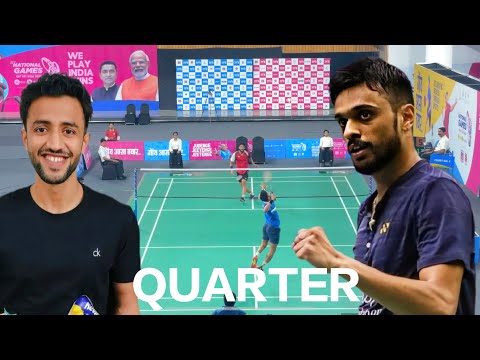 MITHUN MANJUNATH V/S ABHISHEK SAINI 37TH NATIONAL GAMES INDIVIDUAL CHAMPIONSHIP 2023 GOA
