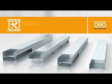 Mounting of BKRS Walkable Cable Tray System  – OBO Bettermann