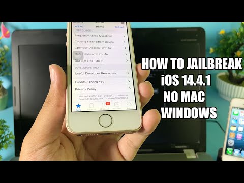 How to Jailbreak iOS 14.4.1- Windows Tutorial NO MAC