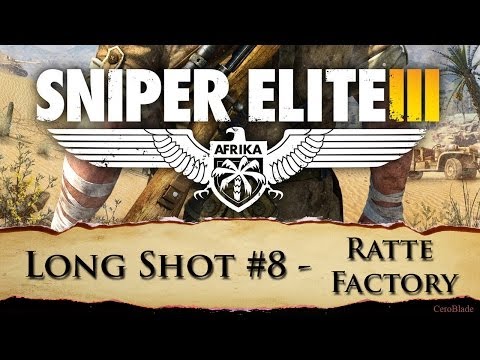 Sniper 3 Elite long shot location #8 - Ratte Factory