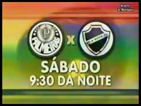 Palmeiras 2 X 1 Vila Nova/GO •  SÉRIE B 2003  •  CHAMADA REDE RECORD 