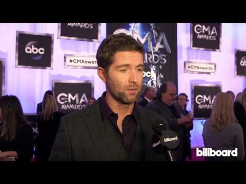 Josh Turner on the CMA Awards Red Carpet 2014