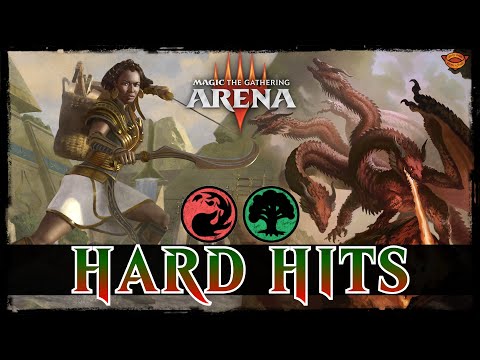 LET'S GET HUGE | MTG Arena - Gruul Counters Aggro Combo Stompy Standard Deck