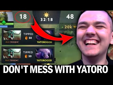 YATORO SEA First Game vs 23savage - TIPPED the Wrong TI Winner