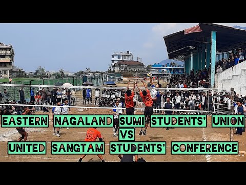 ENSF Volleyball. Eastern Nagaland Sumi vs United Sangtam students