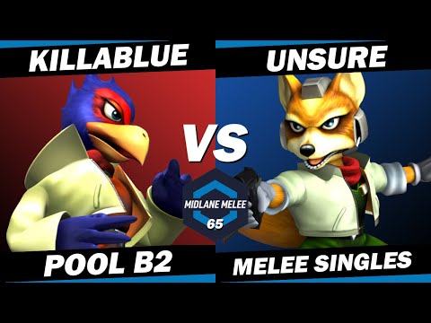Killablue vs Unsure - Pool B2 | Midlane Melee 65